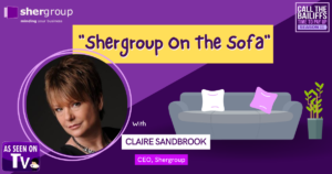 SHERGROUP ON THE SOFA | Claire Sandbrook