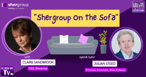 SHERGROUP ON THE SOFA | Claire Sandbrook
