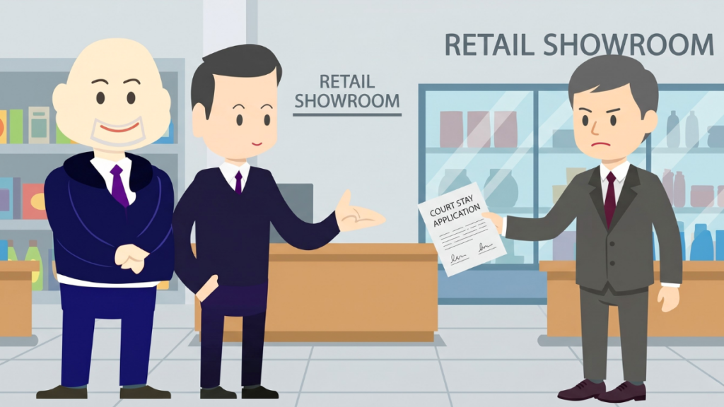 When a Debtor Claims a Stay Order